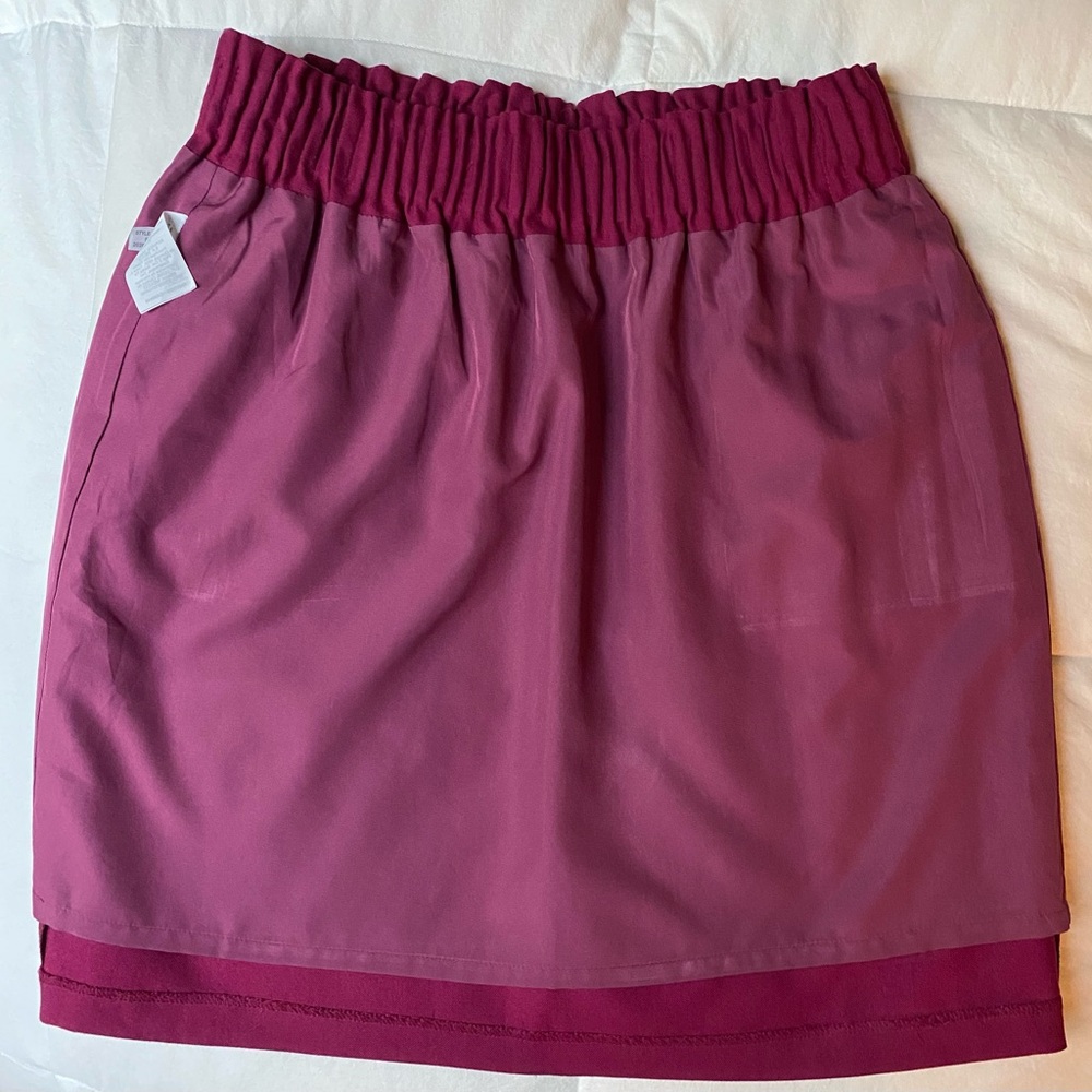 JCrew Raspberry Wool Skirt - Picture 5 of 5